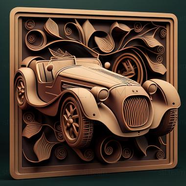 3D model Lotus Seven (STL)